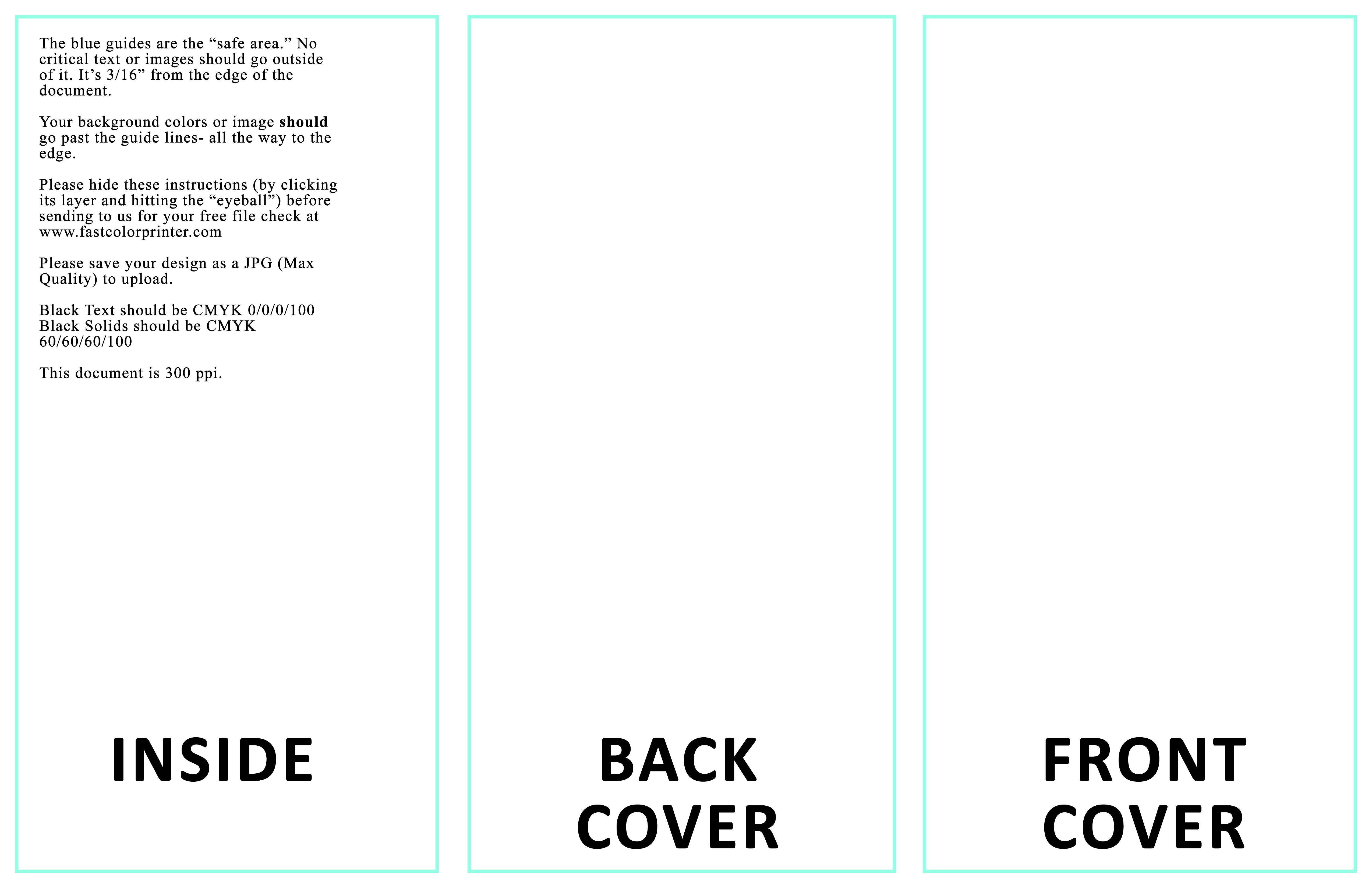 11X17 Tri Fold Brochure Template